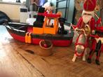 Pakjesboot Sinterklaas en pieten, Kinderen en Baby's, Speelgoed | Playmobil, Ophalen, Gebruikt, Complete set