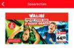 .Walibi code, 2e kaartje gratis, Vom, Tickets en Kaartjes, Twee personen, Kortingskaart