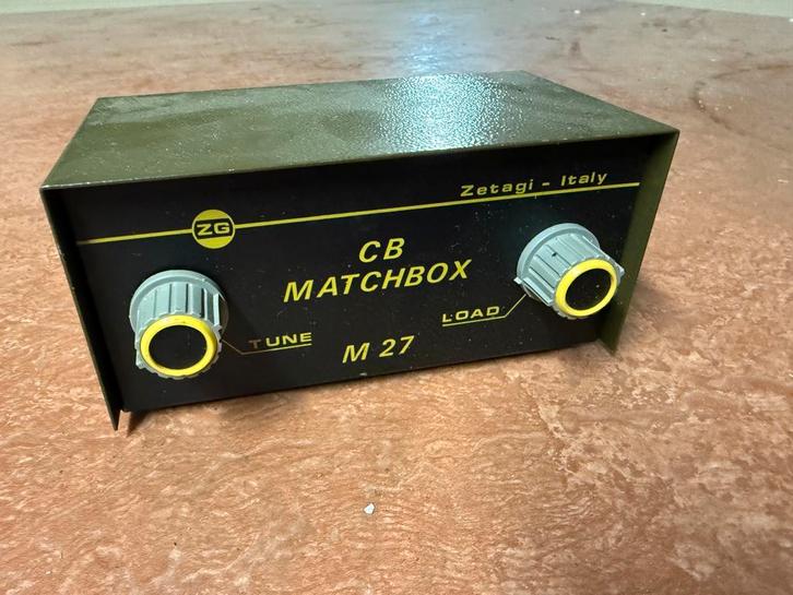Zetagi M 27 CB Matchbox, Telecommunicatie, Zenders en Ontvangers, Zo goed als nieuw, Ophalen of Verzenden