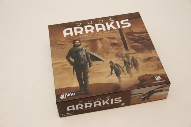 Dune Arrakis bordspel, Hobby en Vrije tijd, Gezelschapsspellen | Bordspellen, Zo goed als nieuw, Een of twee spelers, Drie of vier spelers