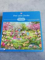 Gibsons puzzel Five little ducks, 1000 stukjes, Hobby en Vrije tijd, Denksport en Puzzels, Ophalen of Verzenden, 500 t/m 1500 stukjes