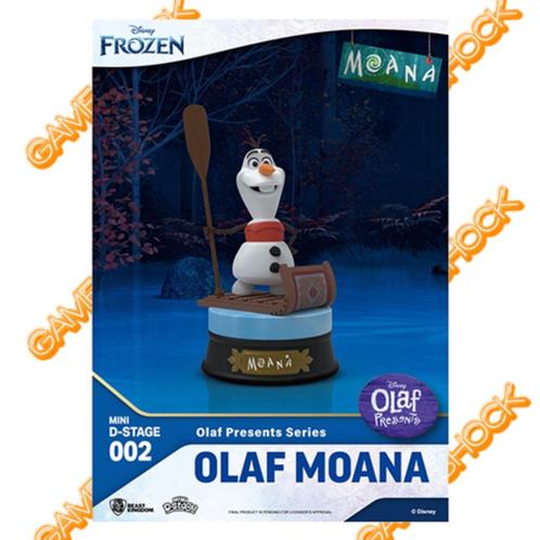 NIEUW Disney Frozen Olaf Mini PVC Diorama Moana, Verzamelen, Poppetjes en Figuurtjes, Nieuw, Ophalen of Verzenden