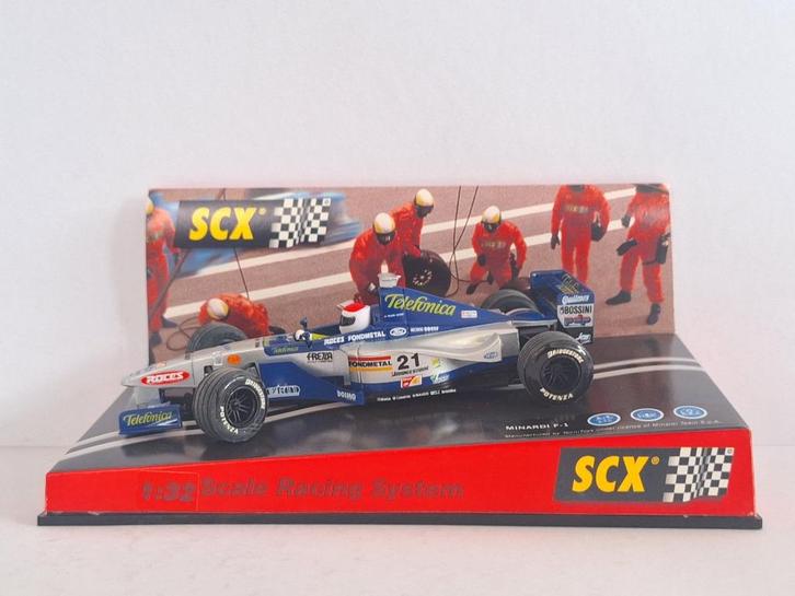 SCX Minardi Telefonica Ref Nr 60410, Kinderen en Baby's, Speelgoed | Racebanen, Nieuw, Racebaan, Elektrisch, Overige merken, Ophalen of Verzenden