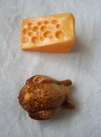 Voor Poppenhuis of winkeltje. Kaas en kalkoen in bakblik, Verzamelen, Poppenhuizen en Toebehoren, Ophalen of Verzenden, Zo goed als nieuw