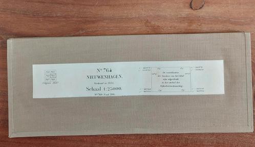 764 stafkaart uit 1937 Nieuwenhagen Scherpenseel Kerkrade, Boeken, Atlassen en Landkaarten, Zo goed als nieuw, Landkaart, Nederland