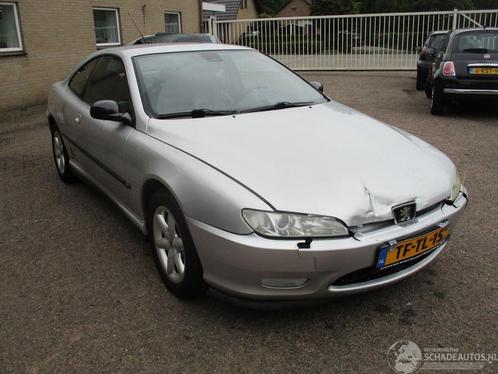 Peugeot 406 Coupe 3.0-24V V6 Pack Aut (bj 1998, automaat), Auto diversen, Schadeauto's, Peugeot, Automaat, Benzine, Coupé, Zilver of Grijs