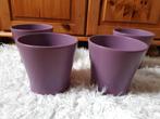 Ikea paarse bloempotten, Ophalen, Rond, Aardewerk, Minder dan 40 cm