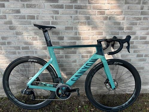 Canyon Aeroad CF SLX Maat L 58cm Sram Rival AXS Zipp Carbon, Fietsen en Brommers, Fietsen | Racefietsen, Gebruikt, Overige merken