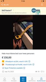 Te koop twee personnen bed