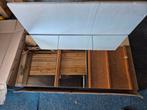 Badkamer spiegelkast met 3 deurtjes en legplankjes, Huis en Inrichting, Badkamer | Badkamermeubels, Ophalen, Spiegelkast, 50 tot 100 cm
