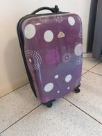 Leuke paarse trolley, Sieraden, Tassen en Uiterlijk, Koffers, Uitschuifbare handgreep, Hard kunststof, Minder dan 50 cm, Ophalen of Verzenden