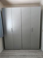 Grijze kledingkast - ong. 1,80 bij 2,10, Huis en Inrichting, Ophalen, Gebruikt, 200 cm of meer, 150 tot 200 cm