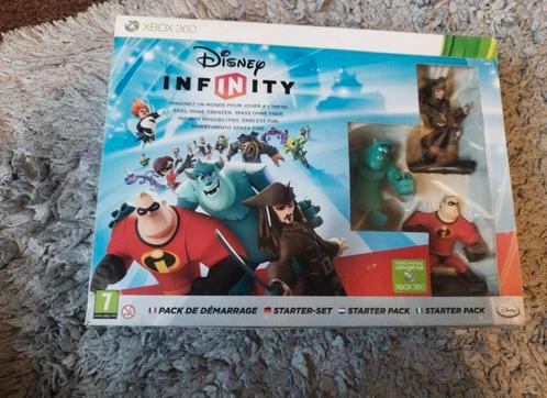 Disney Infinity starterset + 1 extra figuur, Spelcomputers en Games, Games | Xbox 360, Gebruikt, Platform, Vanaf 12 jaar, Ophalen of Verzenden