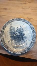 Delfts Blauw Bord Boch Belgium, Antiek en Kunst, Ophalen of Verzenden