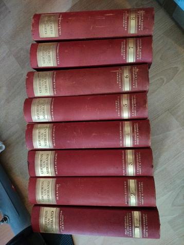 Geschiedenis van Nederland. Serie van 8 delen. beschikbaar voor biedingen