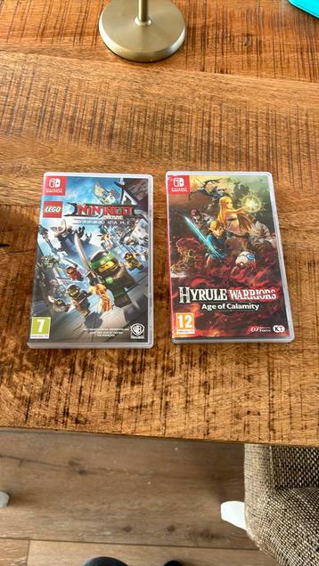 Switch lego ninjago en Hyrule warriors beschikbaar voor biedingen