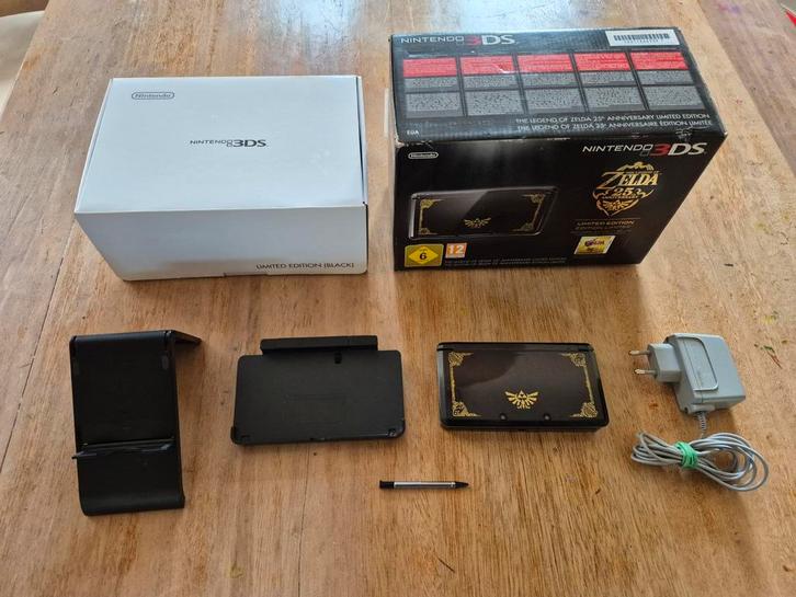 Zelda 3DS Limited Edition - Zeldzaam!, Spelcomputers en Games, Spelcomputers | Nintendo 2DS en 3DS, Gebruikt, 3DS, Zwart, Ophalen of Verzenden