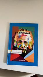 Ben Baarda - Dit is onderzoek!, Ophalen of Verzenden, Zo goed als nieuw, Ben Baarda