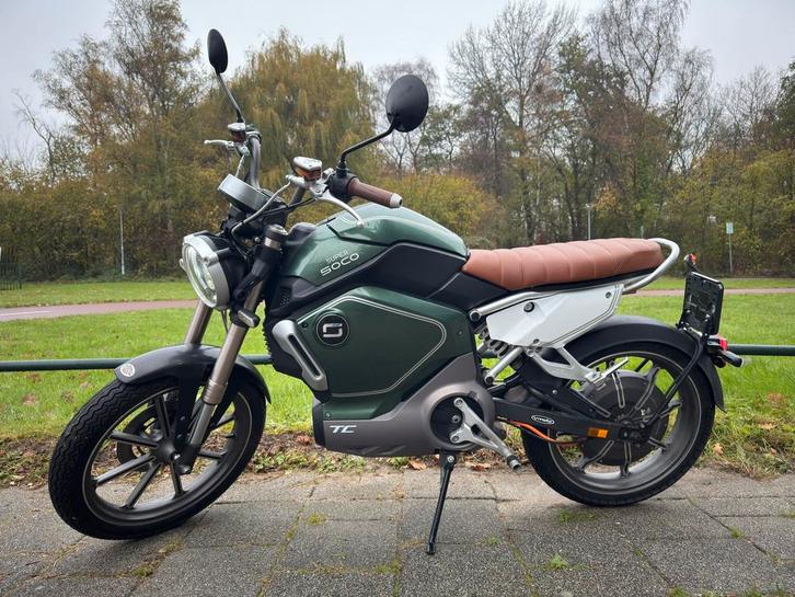 Super Soco TC - Elektrische brommer, Fietsen en Brommers, Brommers | Overige merken, Gebruikt, Maximaal 45 km/u, Ophalen