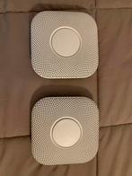 2x Google Nest Protect (Batterij) - 2032, Gebruikt, Detector, Sensor of Melder, Google nest, Ophalen of Verzenden