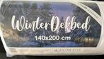 Dekbed - Winter - Nieuw - 140x200 cm - Zilver Star, Eenpersoons, Wit, Nieuw, Ophalen of Verzenden