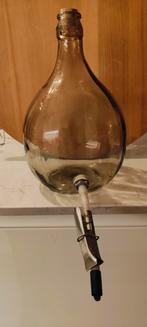 Olijfolie/Azijn Vat - 5 Liter Glas met Tap, Ophalen of Verzenden