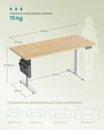 Elektrisch in hoogte verstelbaar bureau, Huis en Inrichting, Bureaus, Ophalen