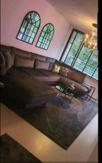 Grijs hoekbank bijna nieuw, Ophalen of Verzenden, Zo goed als nieuw, Vierpersoons of meer