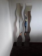 Unieke Spiegel met Golfvorm, Huis en Inrichting, Woonaccessoires | Spiegels, Ophalen, Minder dan 50 cm, Gebruikt, Minder dan 100 cm