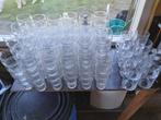 115 bierglazen en 16 glazen bekers, Huis en Inrichting, Keuken | Servies, Ophalen, Glas of Glazen, Gebruikt, Glas