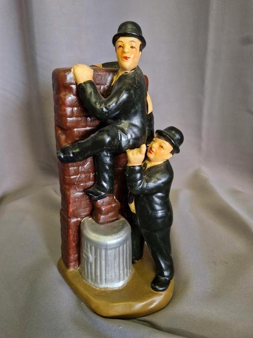 Beeldje Laurel en Hardy, Verzamelen, Stripfiguren, Zo goed als nieuw, Beeldje of Figuurtje, Ophalen of Verzenden