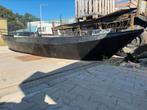 Grote stalen visboot 6,0m x 1,45m – robuuste werkboot, Watersport en Boten, Ophalen, Zo goed als nieuw, Staal