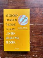 Martin Appelo 47 redenen om niet in therapie te gaan 2015, Sociale psychologie, Nieuw, Ophalen of Verzenden, Martin Appelo