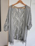 Grijze kanten vest, maat M, Maat 38/40 (M), Ophalen of Verzenden, Onbekend, Grijs