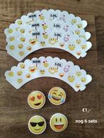 Emoji Sesamstraat cupcake prikker, Ophalen of Verzenden, Nieuw, Cupcakes, Versiering