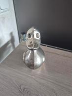 Verzilverde spaarpot eend, Ophalen of Verzenden, Zo goed als nieuw, Metaal of Blik, Dier