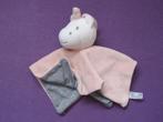 BAMBINO Knuffeldoekje PAARD EENHOORN. ROZE - GRIJS **Nieuw**, Ophalen of Verzenden, Nieuw, Paard