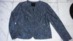 44 CLAUDIA STRATER colbert, Kleding | Dames, Blauw, Maat 42/44 (L), Ophalen of Verzenden, Zo goed als nieuw