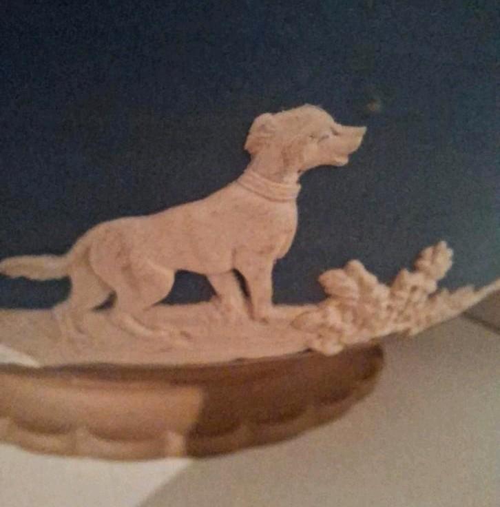 Antieke 4-delige set Wedgwood of Tunstall stijl jasperware, Antiek en Kunst, Antiek | Keramiek en Aardewerk, Ophalen of Verzenden