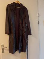 Leren jas zara L aubergine, Ophalen, Zo goed als nieuw, Paars