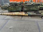 Antieke oude gietijzeren straat lantaarnpalen nog 2 stuks, Tuin en Terras, Buitenverlichting, Ophalen, Gebruikt, Staande lamp