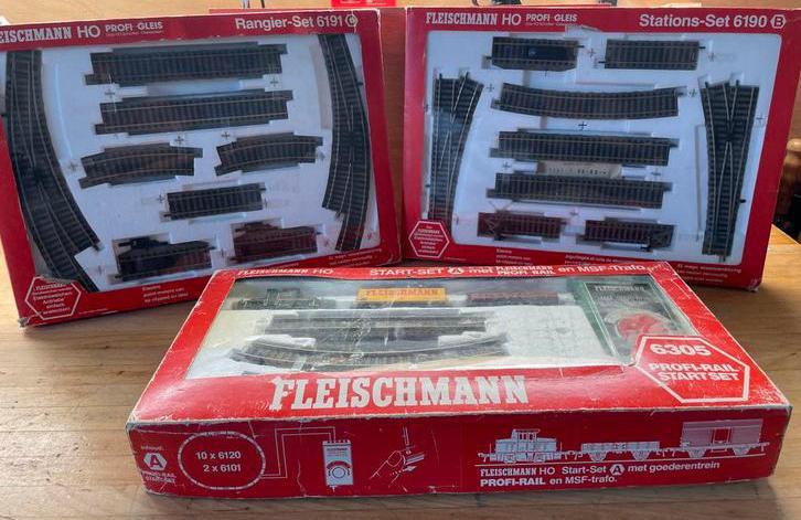 Fleischmann HO Startset 6305 - Profi Rail, Hobby en Vrije tijd, Modeltreinen | H0, Gebruikt, Treinset, Gelijkstroom, Fleischmann