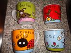 bekers/mokken babette harms, Overige materialen, Overige typen, Ophalen of Verzenden, Zo goed als nieuw