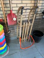 Slee met leuning, Kinderen en Baby's, Ophalen, Rugleuning, Hout