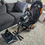 Qware Race Seat + PXN V99 Stuur & Pedalen, Spelcomputers en Games, Ophalen, Zo goed als nieuw