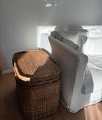 Birma rieten mand, Huis en Inrichting, 45 tot 60 cm, Ophalen of Verzenden, Zo goed als nieuw, Rechthoekig