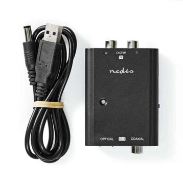 Tulp naar Optisch en Coaxiaal Omvormer * Audioconverter * beschikbaar voor biedingen