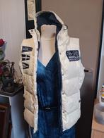 4  bodywarmer wit en beige crème wit en donkerbruin LXL, Ophalen of Verzenden, Gedragen, Maat 42/44 (L), Wit