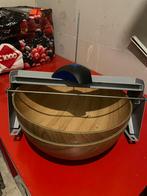 Groot bamboe schaal, Huis en Inrichting, Woonaccessoires | Schalen en Manden, Ophalen, Nieuw, Rond, Hout