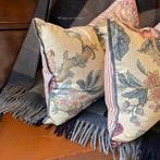 Engelse SET Manor kussens Vintage Flowers/Stripe, Huis en Inrichting, Westdijk 41 324GT Middelharnis, Overige kleuren, Ophalen of Verzenden